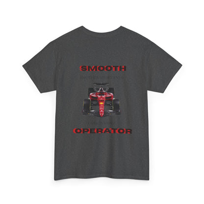 Unisex Heavy Cotton Tshirt  SMOOTH OPERATOR ,Carlos Sainz tribute